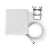 ANTENNA NEDIS ANOR5G20WT PER CONNESSIONI 5G | Interno o esterno | 698-5000 MHz | Guadagno: 6 dB | 2.50 m | Bianco